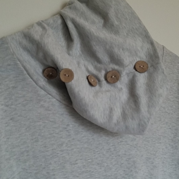 Cozy tunic turtleneck with pockets - Picture 3 of 3